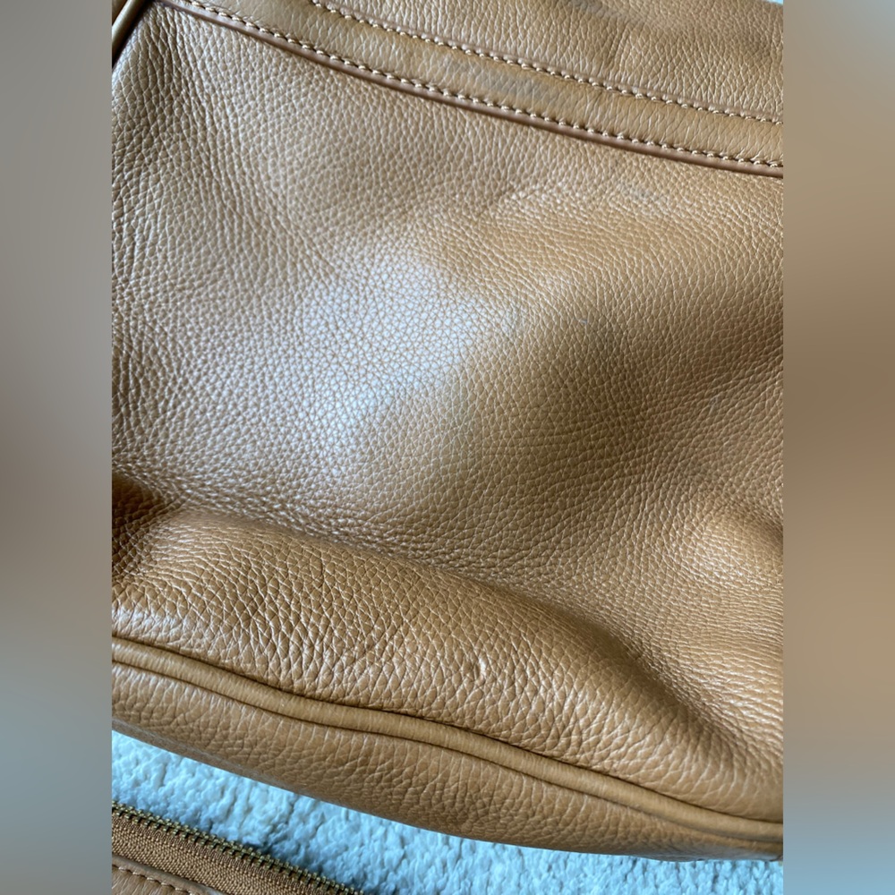 Tory Burch Cognac Brown Amanda Crossbody Bag and Matching Wallet! - Picture 6 of 12